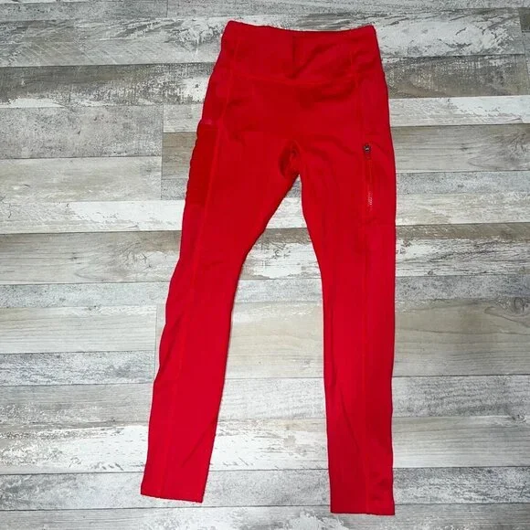 Fabletics Trinity Motion365 HW Utility Legging Persimmon Size S - Picture 4 of 11